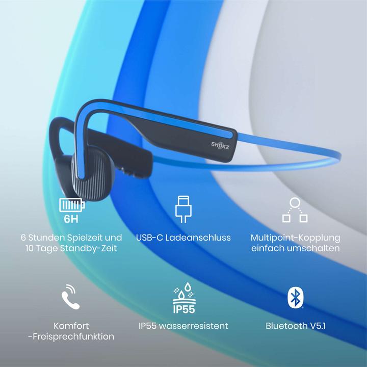 Image du produit Shokz OpenMove (ANC, 6 h, Sans fil)
