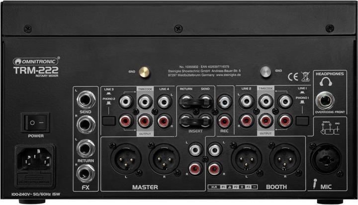 Produktbild Omnitronic TRM-222 (Studio- und Livemixer)