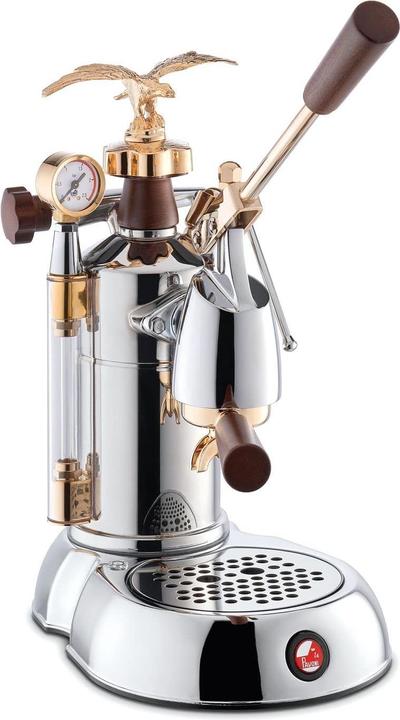 La Pavoni LPLEXP01EU, Machine à espresso Expo 2015, Chrome/or (Prise UE)