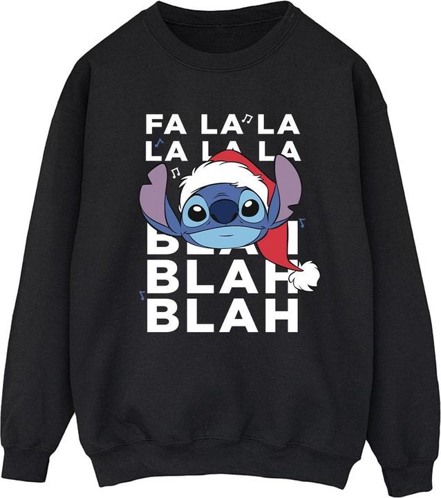 Produktbild Disney Lilo And Stitch Christmas Blah Blah Blah Sweatshirt (S)