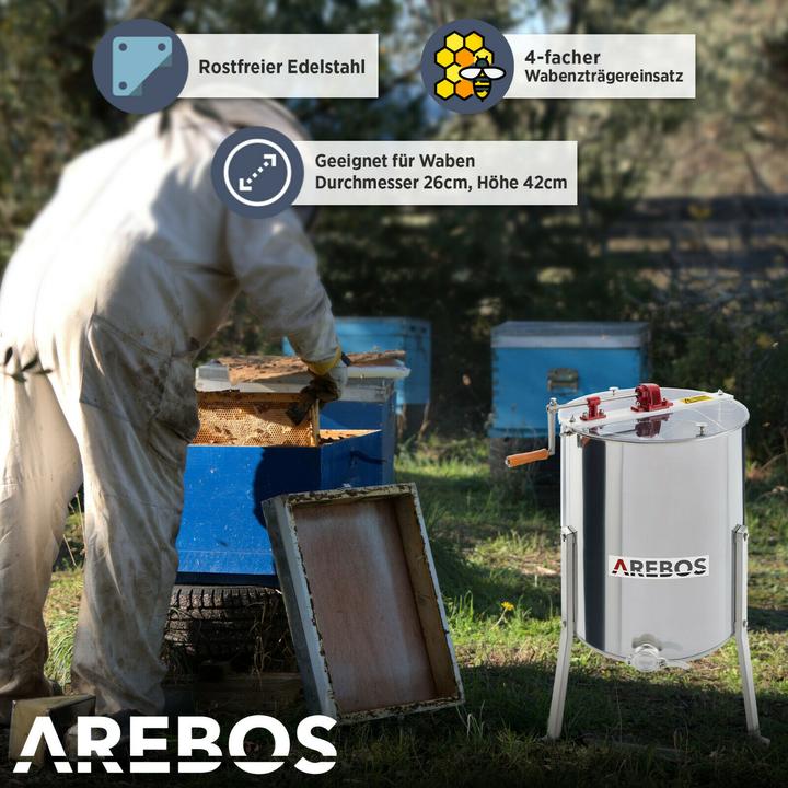 Actual product image Arebos Honey extractor