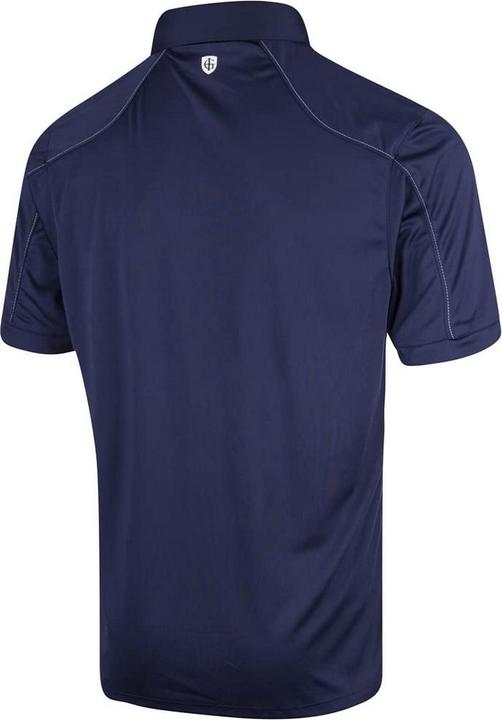Actual product image Island Green Mens Topstitched Golf Polo Shirt (L)