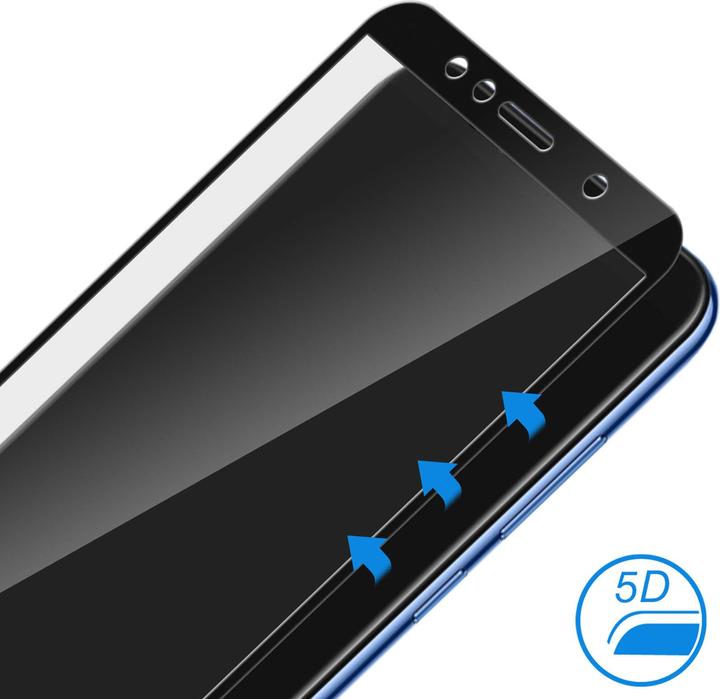 Actual product image Avizar bulletproof glass, glass protective film, protective glass (1 Piece, Huawei Y6 (2018))