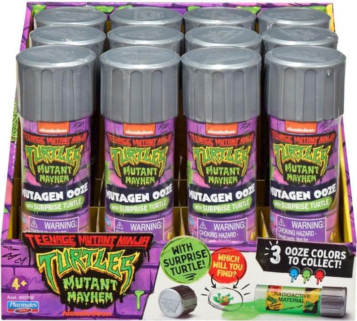 Image du produit Playmates Ninja Turtles : Teenage Years assortiment bidons Ooze avec figurines (12)