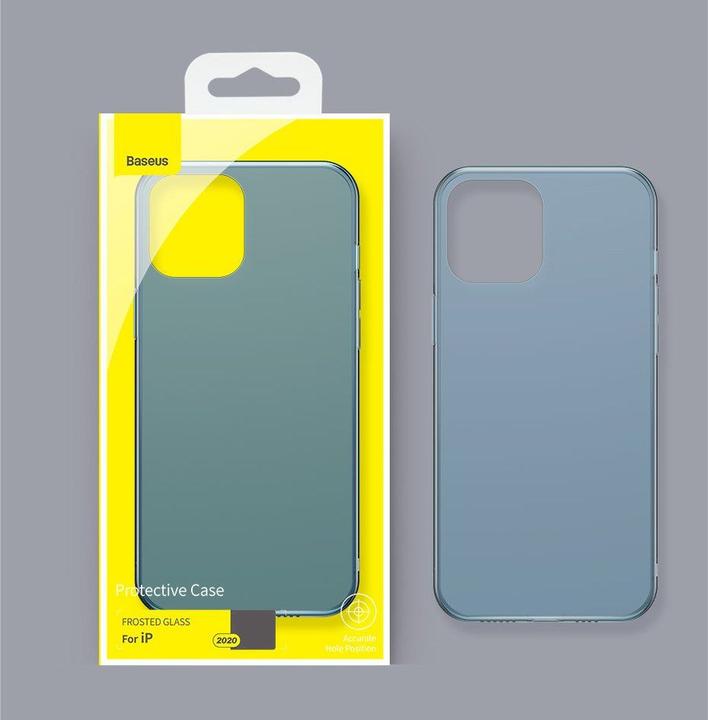 Actual product image Baseus Frosted Glass (Apple iPhone 12 Pro Max)