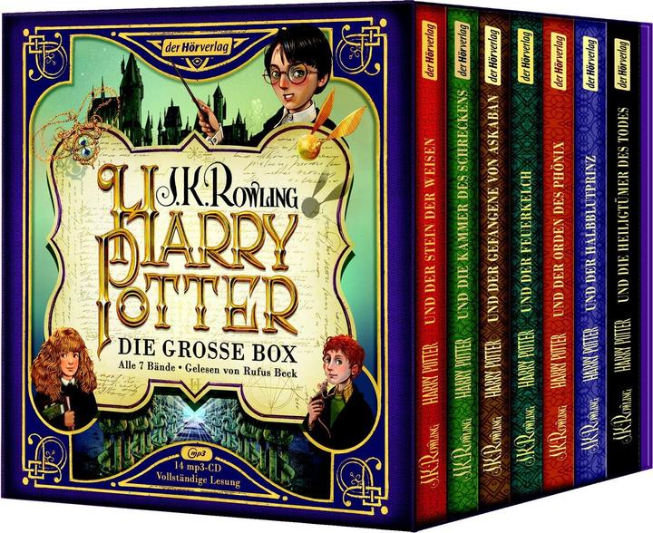 Produktbild Harry Potter. Die grosse Box zum Jubiläum. Alle 7 Bände (J.K. Rowling, Deutsch)
