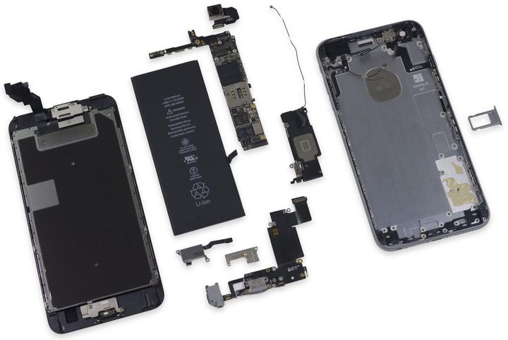Actual product image CoreParts iPhone 6S Full Set Small