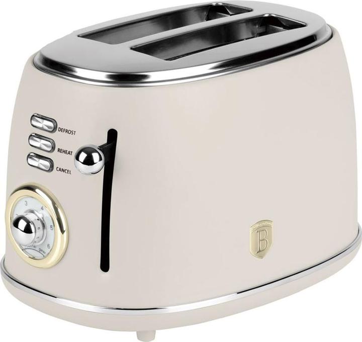 BerlingerHaus Haus Toaster matt cream Sahara Collection