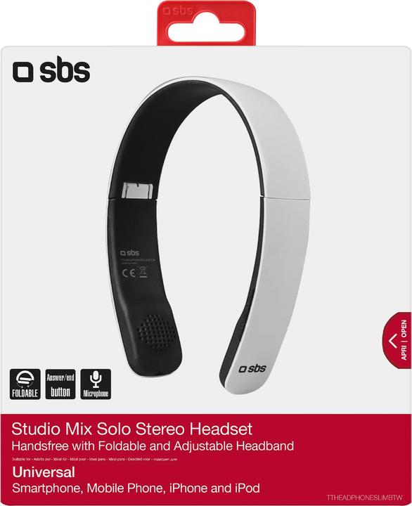 Produktbild SBS Wireless-Stereokopfhörer Studio Mix Solo (Kabellos)