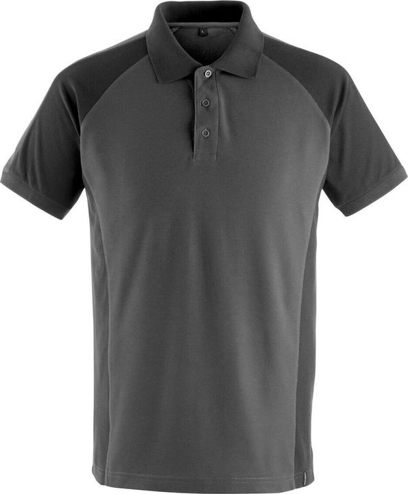 Mascot Bottrop Polo-shirt Grösse 3XL, dunkelanthrazit/schwarz (3XL)