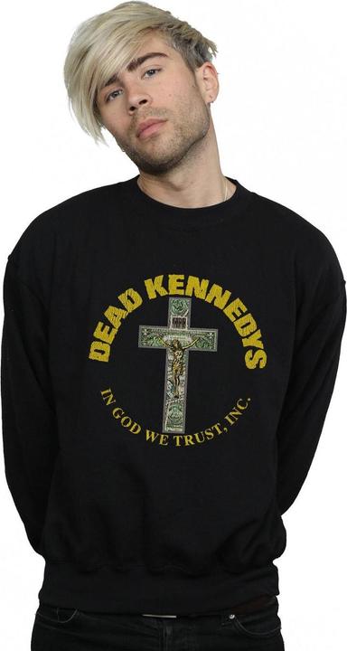 Actual product image Dead Kennedys Mens In God We Trust Sweatshirt (3XL)