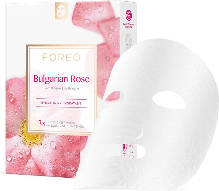 Actual product image Foreo Face Mask Bulgarian Rose 20 g (60 ml)