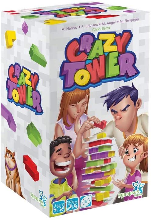 Actual product image Ghenos Games Crazy Tower - Ed. Italiana