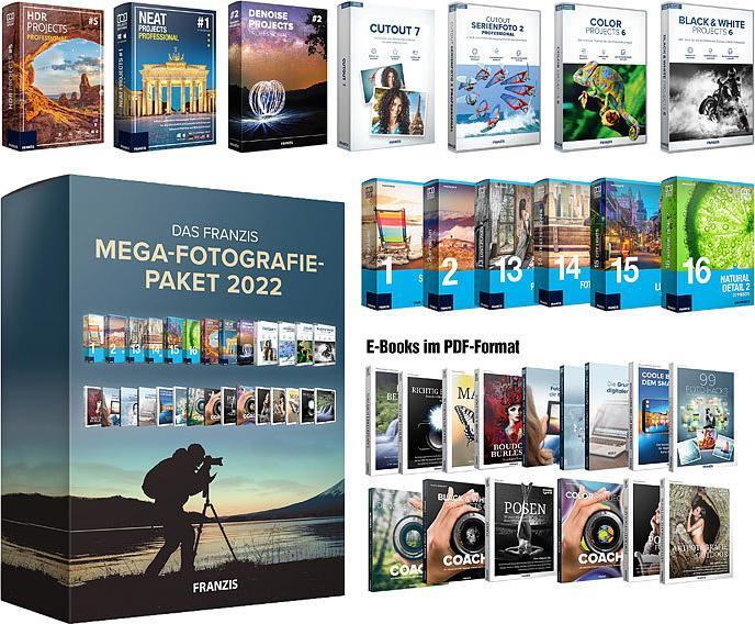 Actual product image Franzis Mega Fotografie Paket 2022 (1 User, unlimited)
