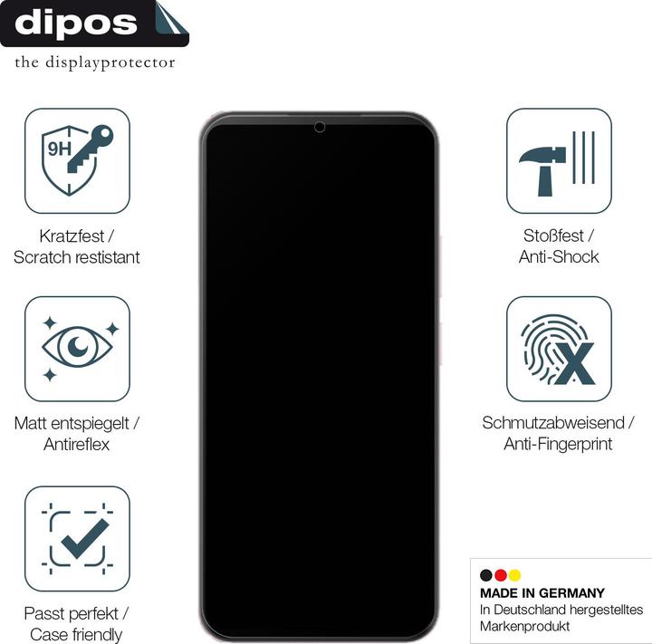 Produktbild Dipos Anti-Shock Displayschutz Matt 9H (1 Stück, Cubot X30)
