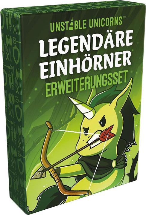 Immagine prodotto Unstable Games Unicorni instabili - Unicorni leggendari, per 2-8 giocatori, da 8 anni, espansione DE (Tedesco)