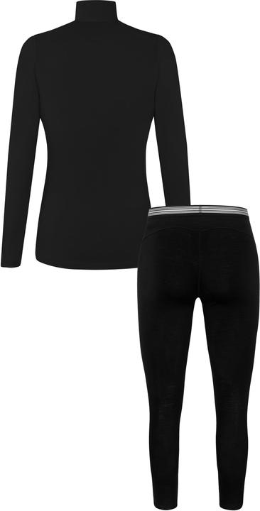 Produktbild Normani Damen Merino Langarm mit 1/4 Zipper „Launceston“ und Merino Hose „Perth“ - 9667 (L)