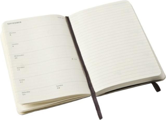 Produktbild Moleskine Notizkalender (A6, Pocket, Englisch)
