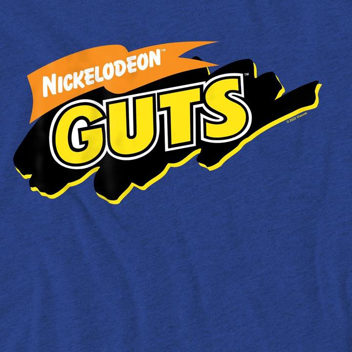 Actual product image Nickleodeon Guts Unisex Adult Logo T-Shirt (XL)