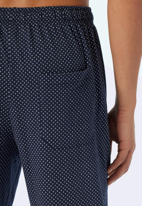 Produktbild Schiesser langer Pyjama Schlafanzug natürlich 100% Baumwolle | auch Übergrössen (106)