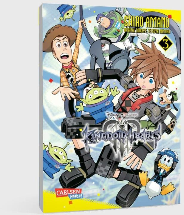 Actual product image Kingdom Hearts III 3 (German, Tetsuya Nomura, Shiro Amano, 2024)