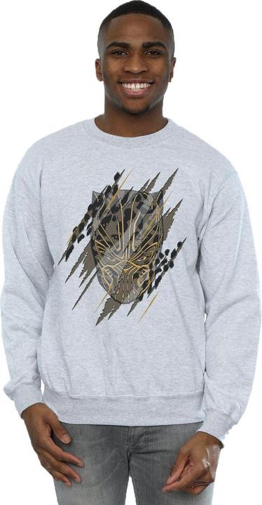 Produktbild Schwarzer Panther Gold Kopf Baumwolle Sweatshirt (XL)