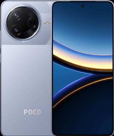 Actual product image Xiaomi Poco F7 Pro 256GB Blau (256 GB, Blue, 5G)