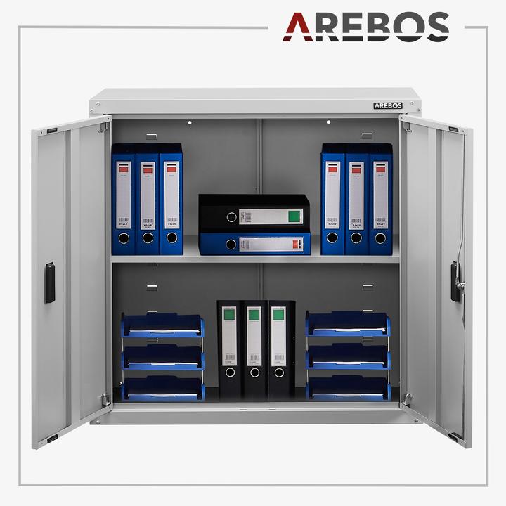 Actual product image Arebos File cabinet (90 x 40 x 90 cm)