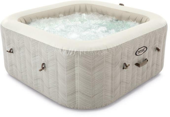 Actual product image Intex Chevron Deluxe Square Bubble Spa Set (4 pers.)