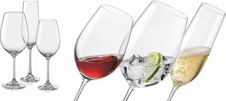 Immagine prodotto Bohemia Cristal Set di bicchieri da vino Viola (109 cl, 1 Occhiali, Bicchieri da vino bianco, Bicchieri da vino rosso)