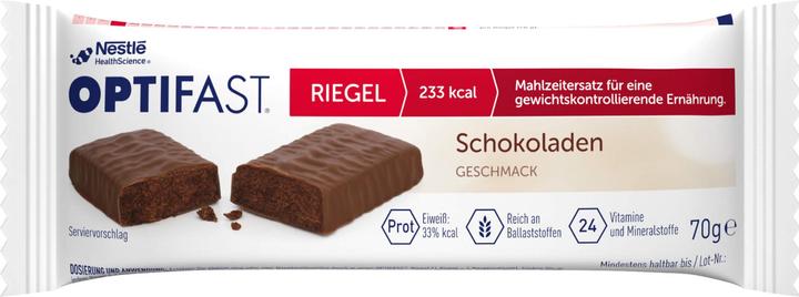 Produktbild Optifast Riegel (Schokolade, 6 Stk., 420 g)