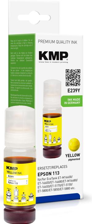 Produktbild KMP Patrone Epson T06B4 yellow 6000 Seiten E239Y remanufactured (Y)