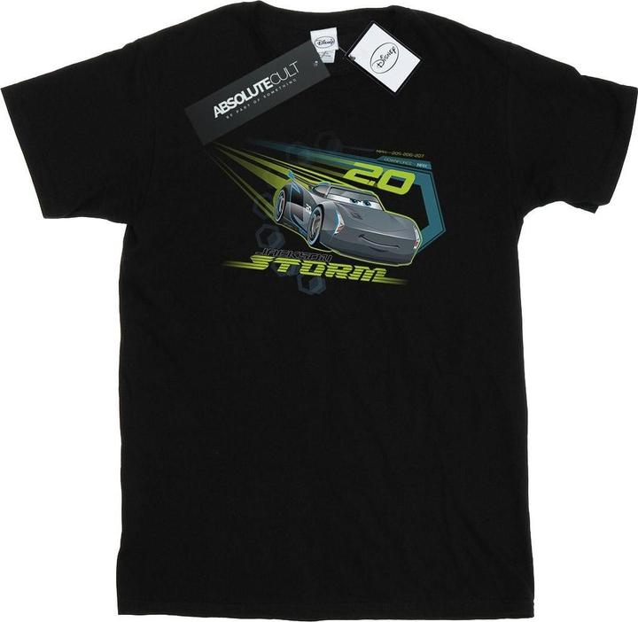 Actual product image Disney Mens Cars Jackson Storm T-Shirt (3XL)