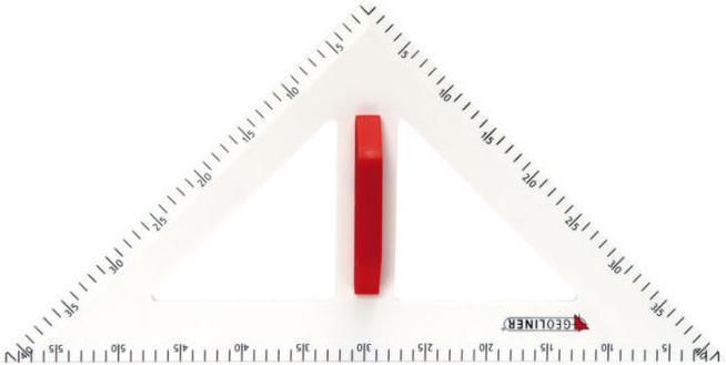 Geoliner Magnet angle, isosceles (1 x)