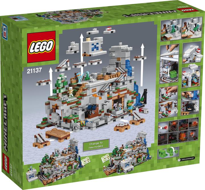 Actual product image LEGO Minecraft The Mountain Cave (21137, LEGO Minecraft)