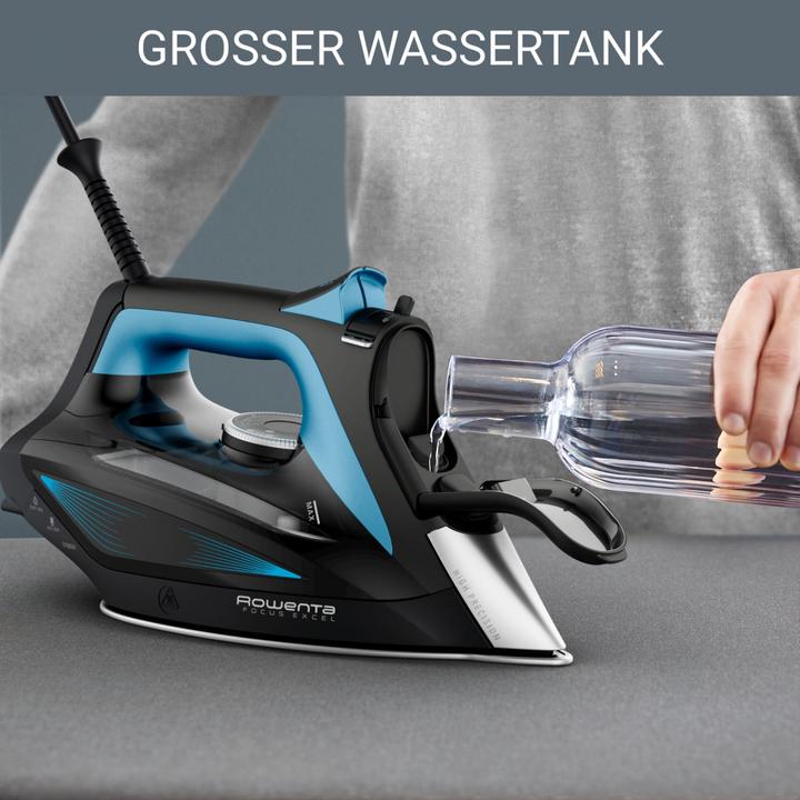 Image du produit Rowenta DW5310 Fer à vapeur Microsteam 400 HD Laser 2700 W Noir, Bleu (2700 W, 180 g/min)