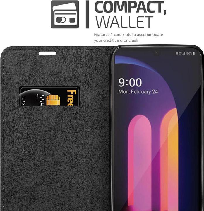 Image du produit Cadorabo Book Couverture magnétique invisible (LG V60 ThinQ 5G)