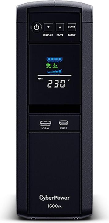 Productafbeelding Cyberpower UPS CP 1600EPFCLCD 1600VA/1000W Lijninteractief (1600 VA, 1000 W, Lijninteractief UPS)