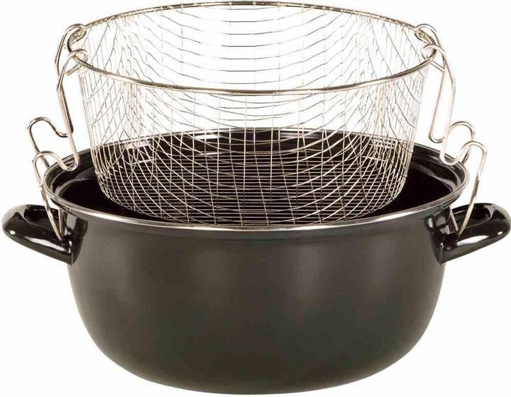 Produktbild Krüger Pommes-Frites-Topf (26.70 cm, Bräter + Schmortopf, Edelstahl)