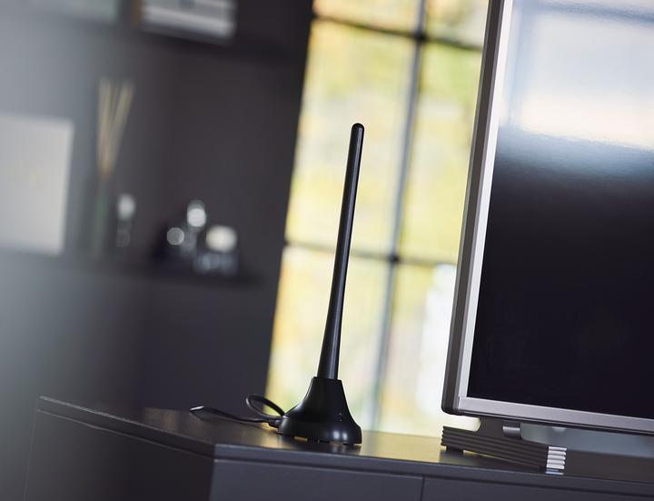 Actual product image Philips Dipole DVB-T indoor rod antenna (Monopole antenna, 18 dB, DVB-T / -T2)
