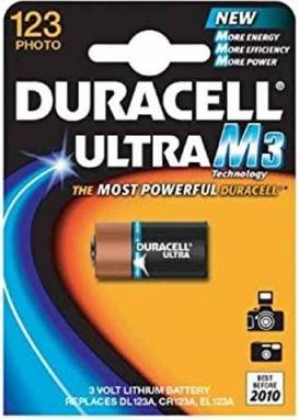 Actual product image Duracell Ultra Photo (1 pcs., CR123A, 1400 mAh)