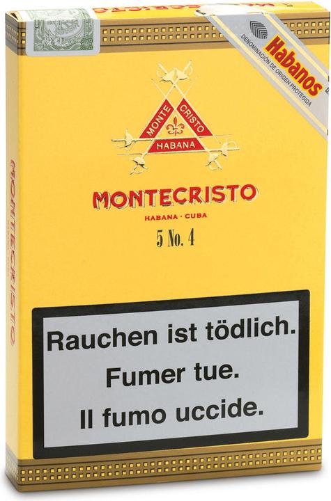 Actual product image Montecristo No. 4 (Corona)