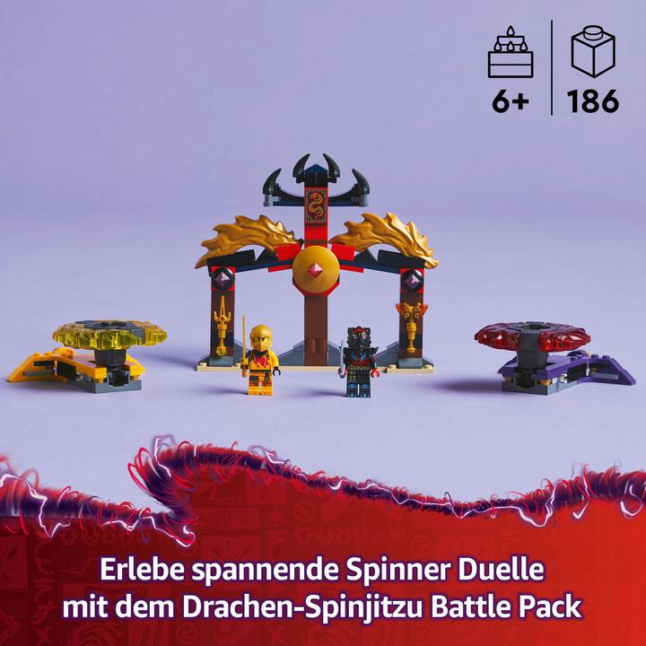 Actual product image LEGO Drachen-Spinjitzu Battle Pack (71826, LEGO Ninjago)