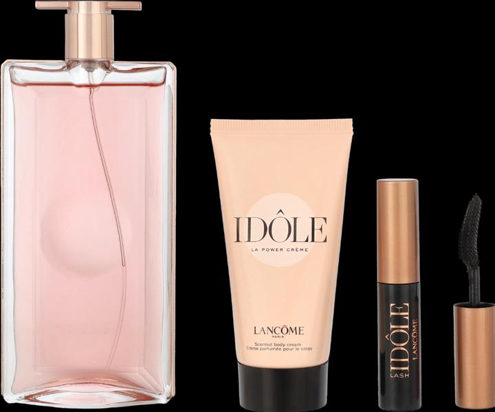 Immagine prodotto Lancôme Idôle 50ml Set Idôle Eau de Parfum 50ml + Idôle Power Cream 50ml + Lash Idôle Mascara Mini (Set per la cura del corpo, Set profumo)