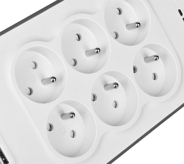 Produktbild Belkin BSV604ca2m Weiss 6 AC-Ausgänge 2 m (6 x, CEE 7/5, 2 m)