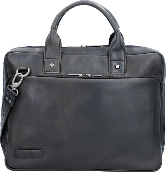 Image du produit Plevier Navigator Porte-documents en cuir 40 cm Compartiment pour ordinateur portable