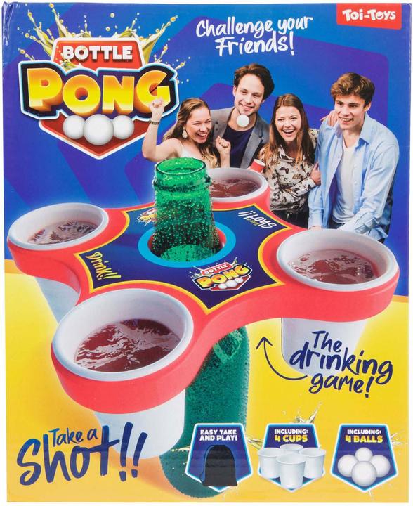 Toi-Toys Pong Hero 4 balls & cups party game