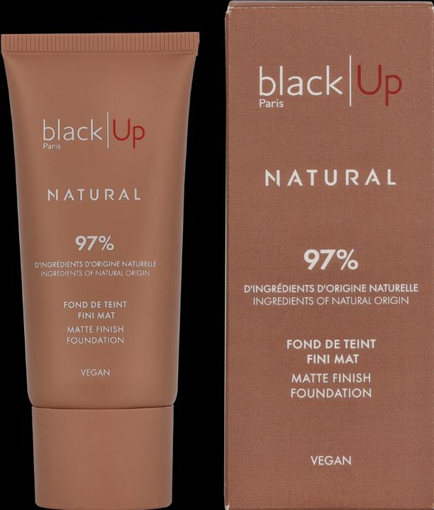 Black Up Mat Finish Foundation (#06)