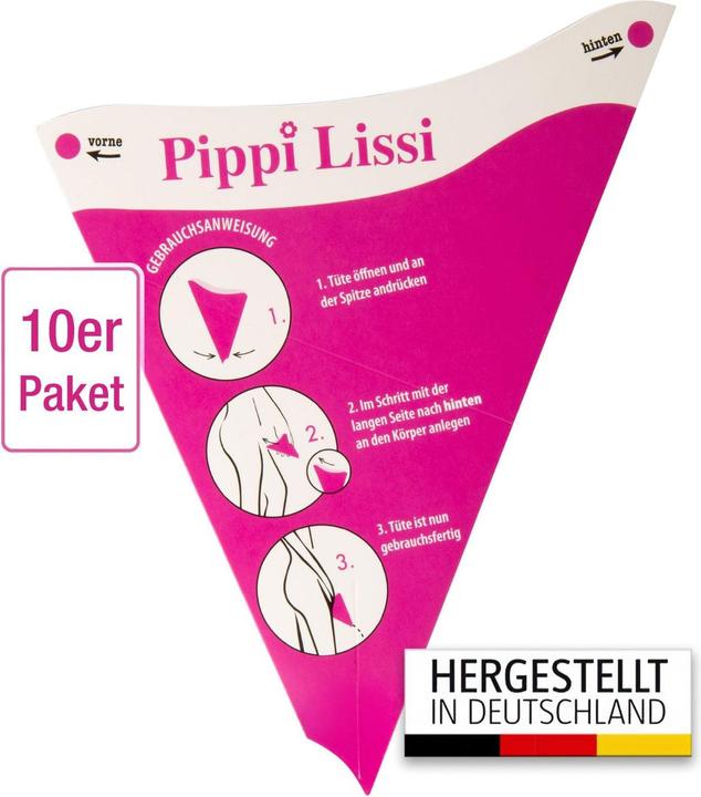 Image du produit Minimus Pippi Lissi entonnoir à urine jetable pour femme pack de 10