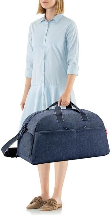 Image du produit reisenthel Sac de voyage Overnighter Plus Herringbone Dark Blue (50 l)